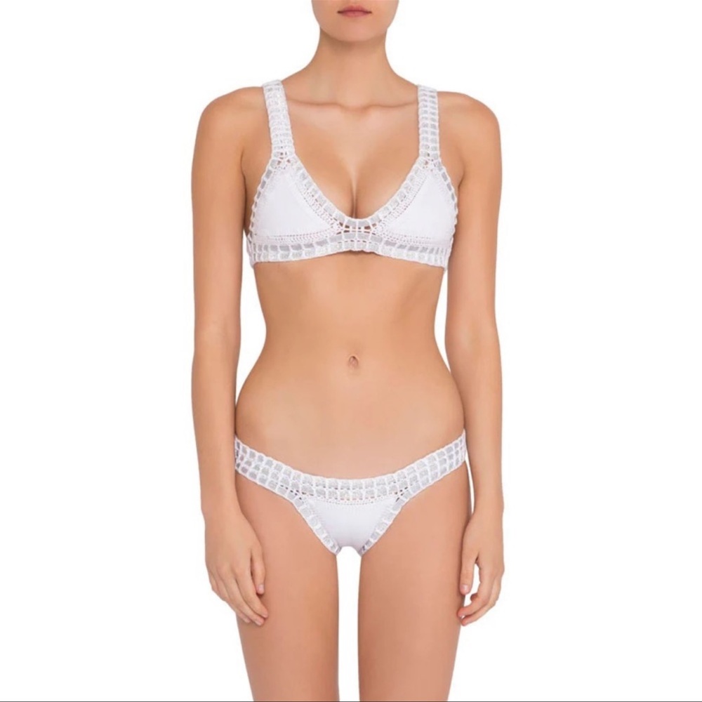 KIINI Valentine Bikini Top (M) & Bottom (L)
